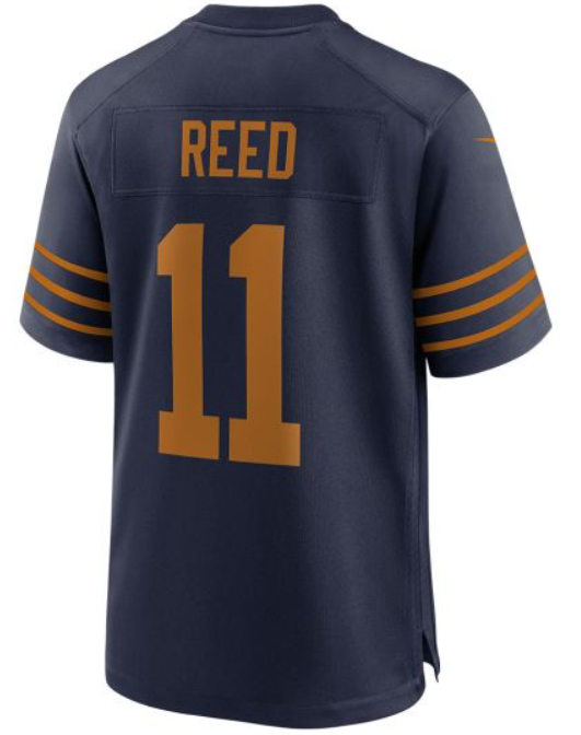 Men 2025 Green Bay Packers 11 Reed blue Classic Nike game NFL Jersey